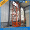 1T 12m のセリウムによって承認される縦のガイド・レールのエレベーターの油圧倉庫の貨物上昇