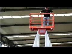 12m 水力 2 ポスト アルミニウム合金 人 エアローク プラットフォームのエレベーターのレンタ